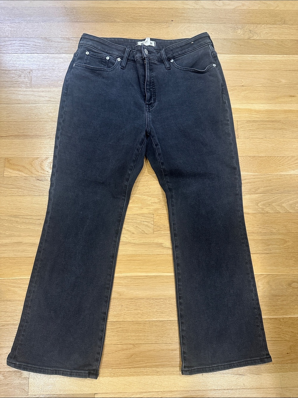 Madewell Women's curvy kick out Jeans